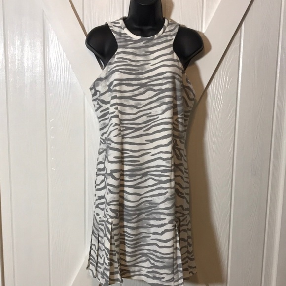 Rebecca Taylor Zebra Pleat Hem Dress - Picture 2 of 12